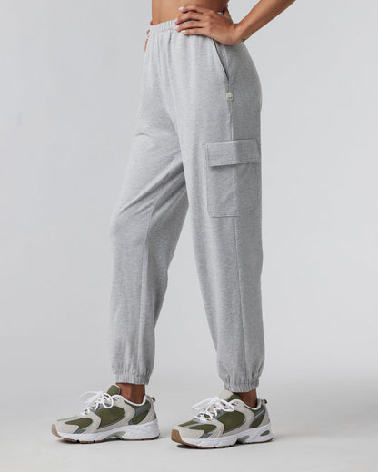 Boyfriend Cargo Sweatpant Pale Grey Heather | Vuori shop - US 5942