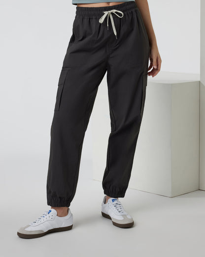 Birch Jogger Women's Vintage Black Utility Joggers | Vuori outlet - US 9409