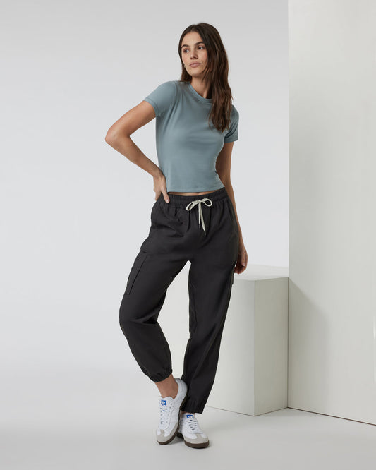 Birch Jogger Women's Vintage Black Utility Joggers | Vuori outlet - US 9409