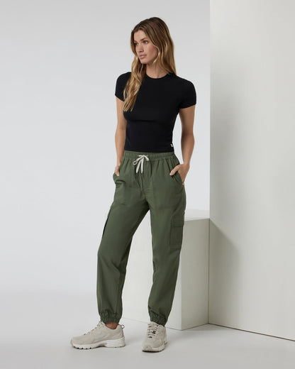 Birch Jogger Women's Army Utility Joggers | Vuori shop - US 2171