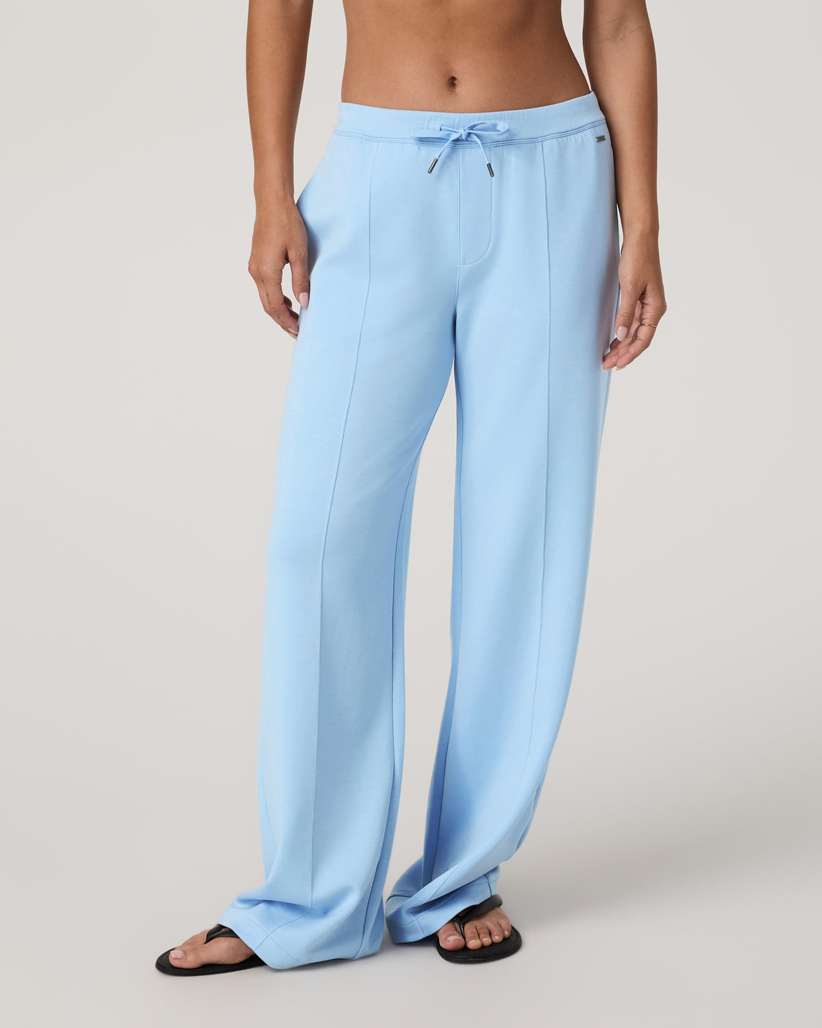 Compose Wideleg Pant Crystal Blue Mid-High Rise Pants | Vuori onsale - US 2413