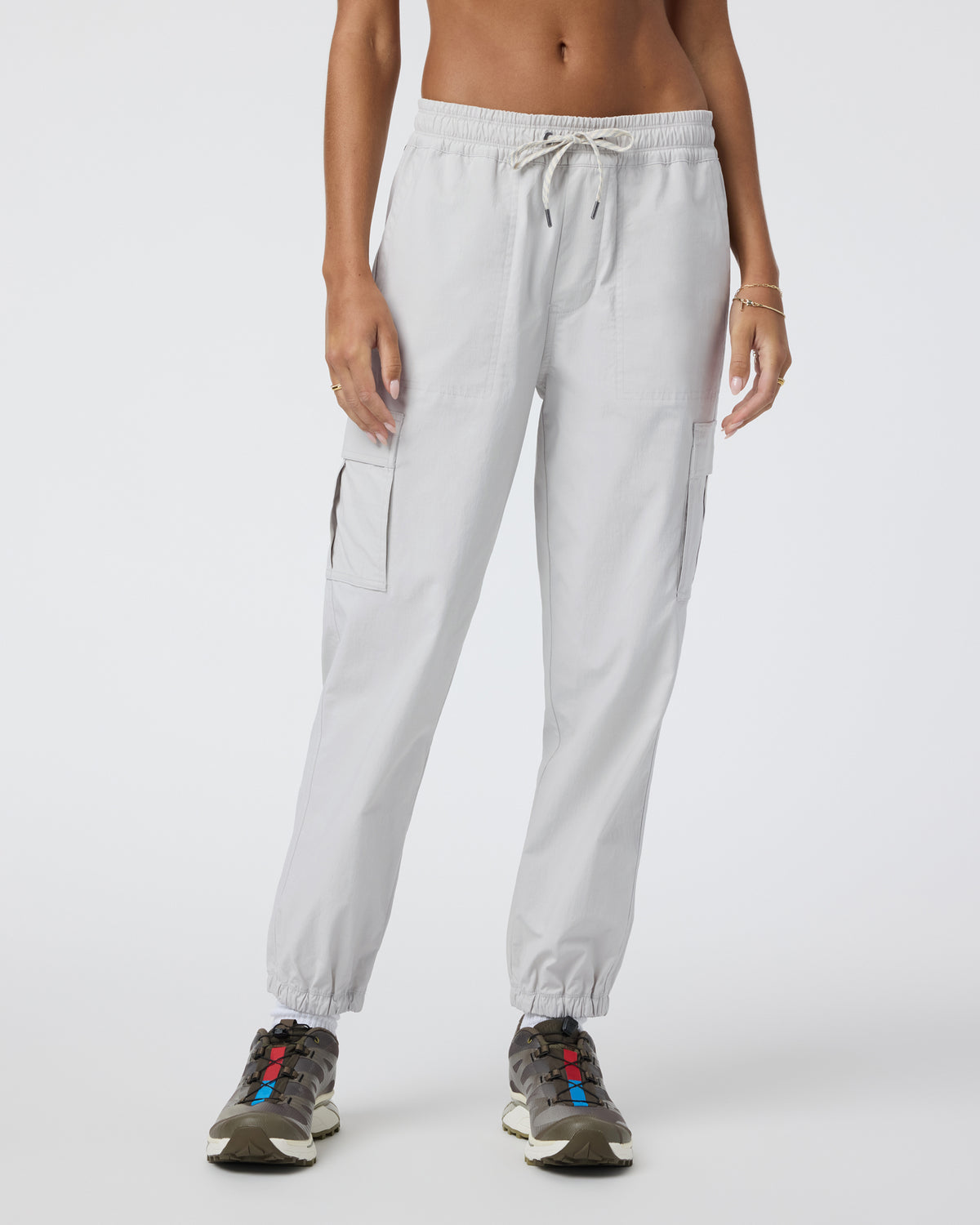 Birch Jogger Women's Silver Cloud Utility Joggers | Vuori discount - US 7223