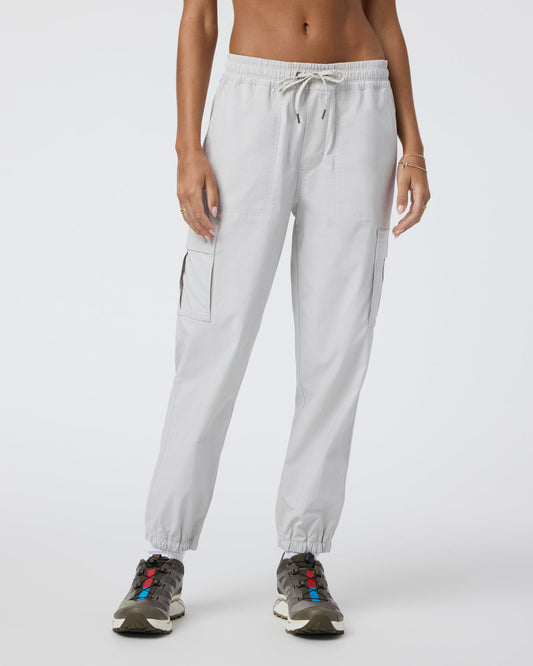 Birch Jogger Women's Silver Cloud Utility Joggers | Vuori discount - US 7223