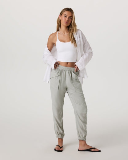 Trestles Twill Jogger Talc | Vuori sale - US 1818
