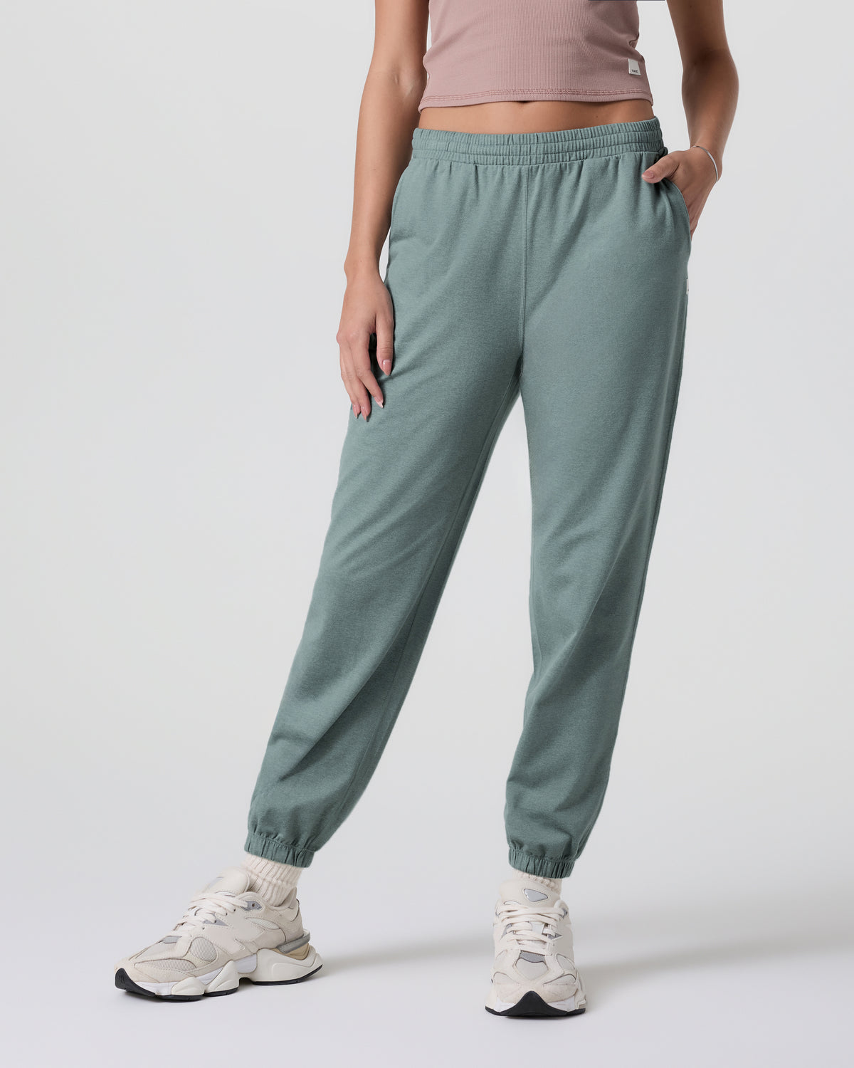 Boyfriend Sweatpant Vintage Pistachio Heather | Vuori for sale - US 9267