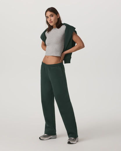 Restore Straight Leg Sweatpant Women's Evergreen Pants | Vuori outlet - US 5585