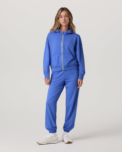 Halo Modern Sweatpant Women's Bright Iris Heather Pants | Vuori shop - US 2671