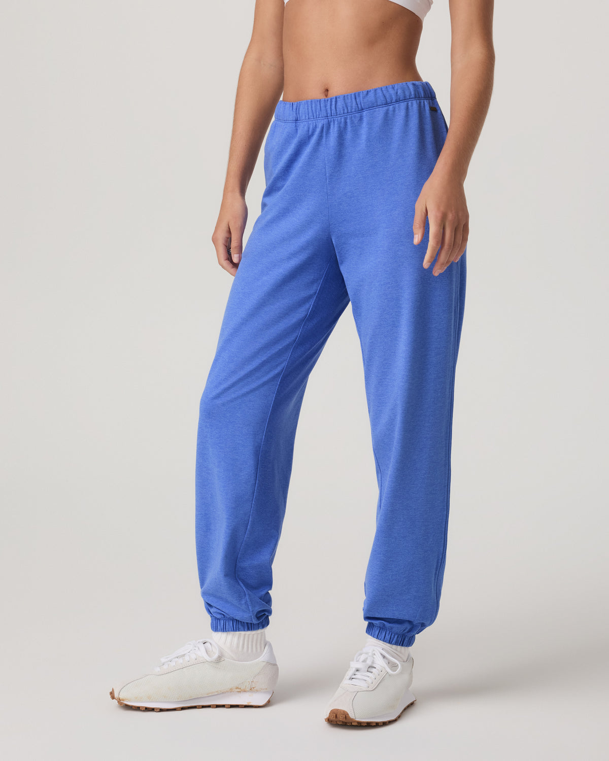 Halo Modern Sweatpant Women's Bright Iris Heather Pants | Vuori shop - US 2671