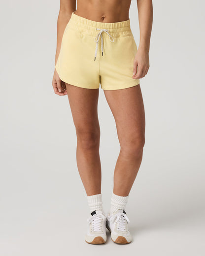 Women's Halo Performance Short 2.0 Lemon Snap Heather | Vuori outlet - US 1245
