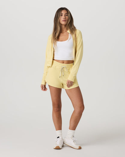 Women's Halo Performance Short 2.0 Lemon Snap Heather | Vuori outlet - US 1245