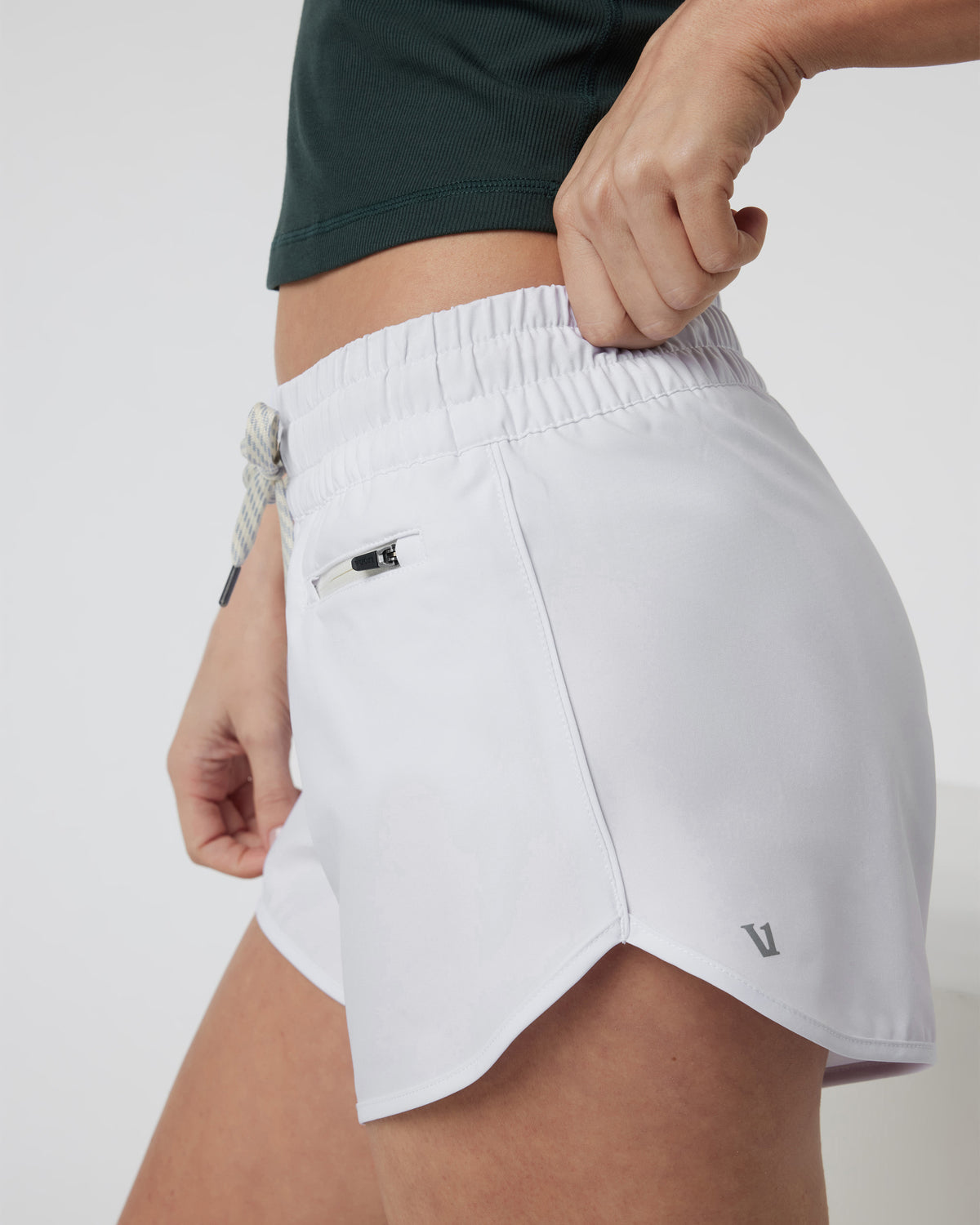 Clementine 4" Short 2.0 White Workout Shorts | Vuori sale - US 9531