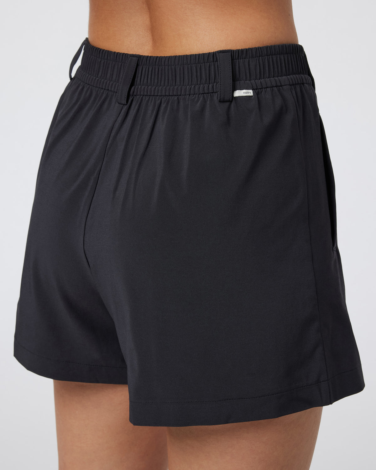 Villa Trouser Shorts Women's Black Pleated Shorts | Vuori discount - US 3902