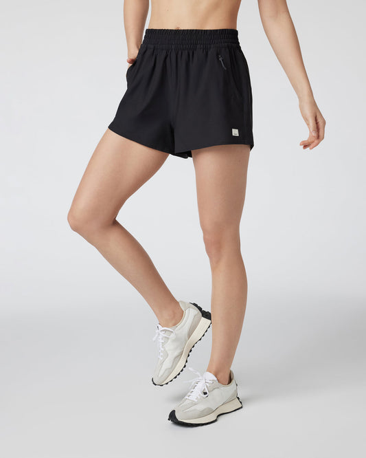 Dash Short 2.0 Women's Black Running Shorts | Vuori outlet - US 9346