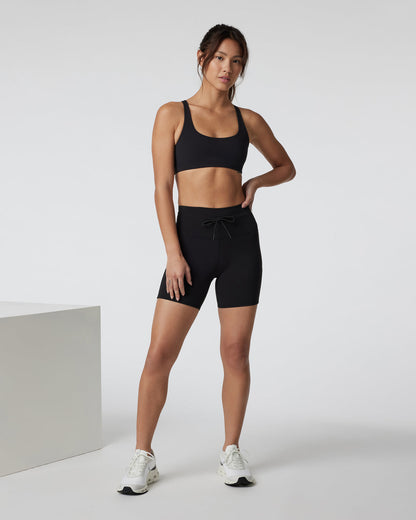 Daily Short Women's Black Biker Shorts | Vuori sale - US 3656