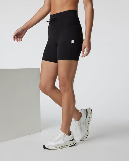 Daily Short Women's Black Biker Shorts | Vuori sale - US 3656