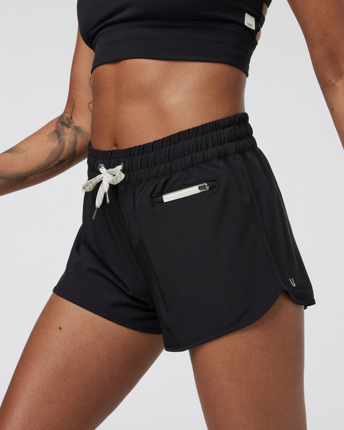 Clementine Short 2.0 Women's Black Running Shorts | Vuori outlet - US 6179