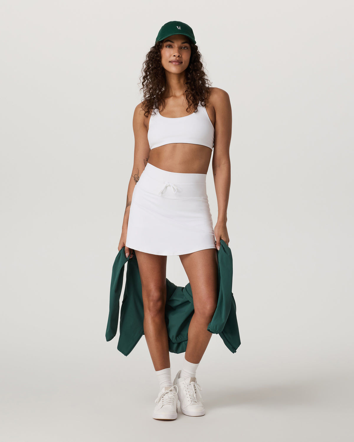 Daily Skirt Long 16" Women's White Performance Skirt | Vuori shop - US 5826