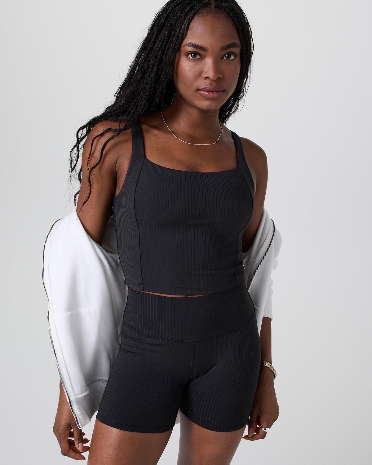 Inversion Rib Short Black | Vuori online - US 1279