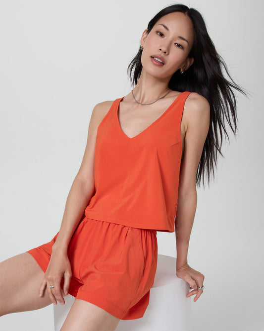 Villa Short Bright Poppy Lightweight Shorts | Vuori discount - US 7574