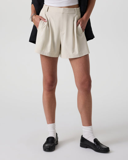 Villa Trouser Shorts Women's Mushroom Pleated Shorts | Vuori shop - US 8280