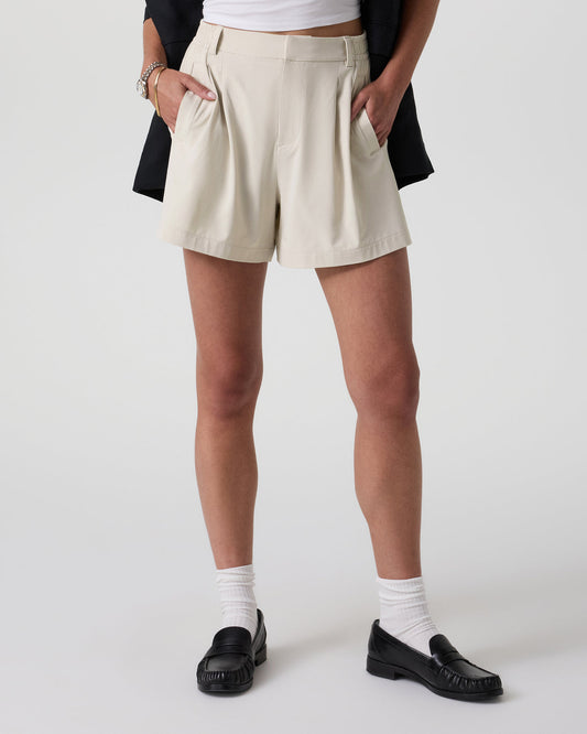 Villa Trouser Shorts Women's Mushroom Pleated Shorts | Vuori shop - US 8280