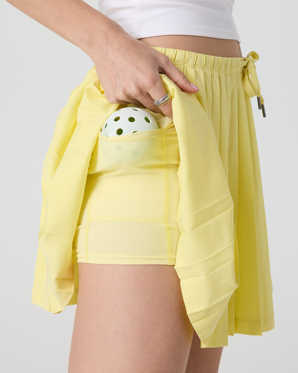 Clementine Pleated Skirt 15" Sunlight | Vuori online - US 5208