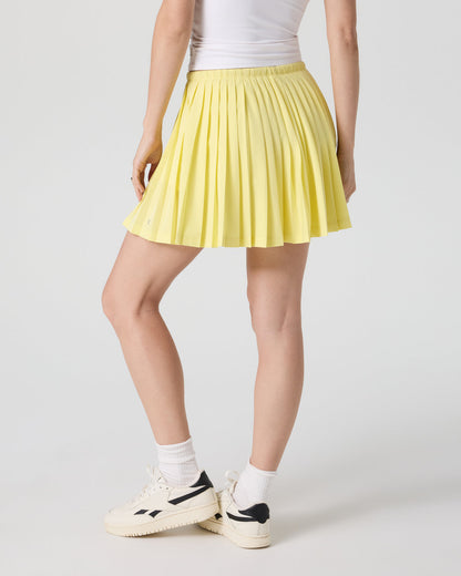 Clementine Pleated Skirt 15" Sunlight | Vuori online - US 5208