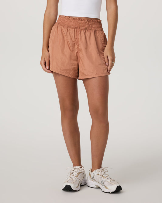 Dash Elevate Short Women's Desert Peach Fitness Shorts | Vuori discount - US 8320