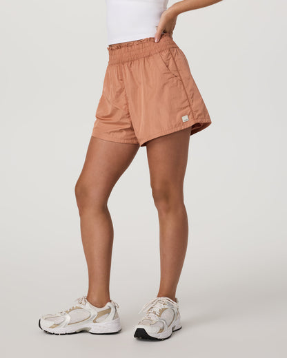 Dash Elevate Short Women's Desert Peach Fitness Shorts | Vuori discount - US 8320