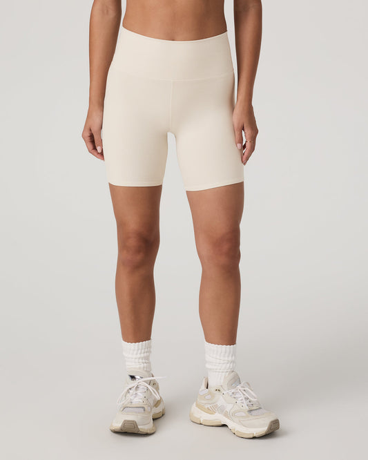 Clean Elevation Shorty Women's Bone Heather Shorts | Vuori onsale - US 4005