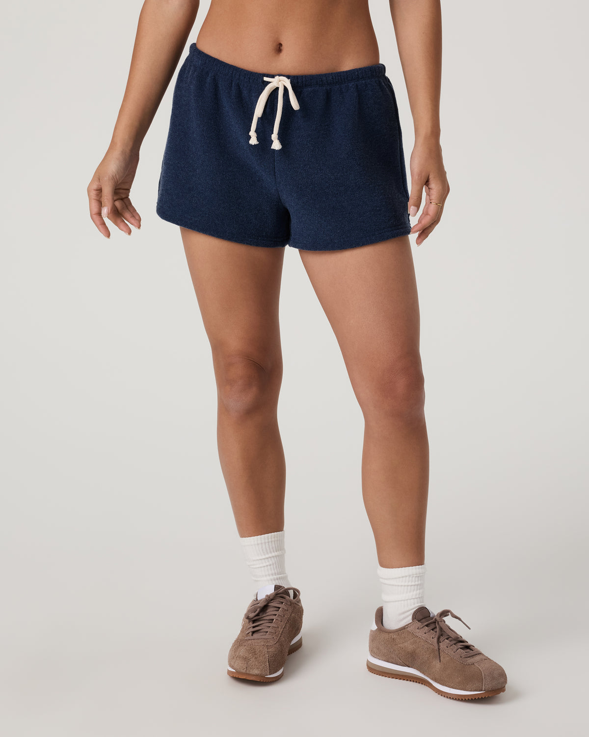 Beach Fleece Short Women's Blue Coast Relaxed Short | Vuori outlet - US 4534