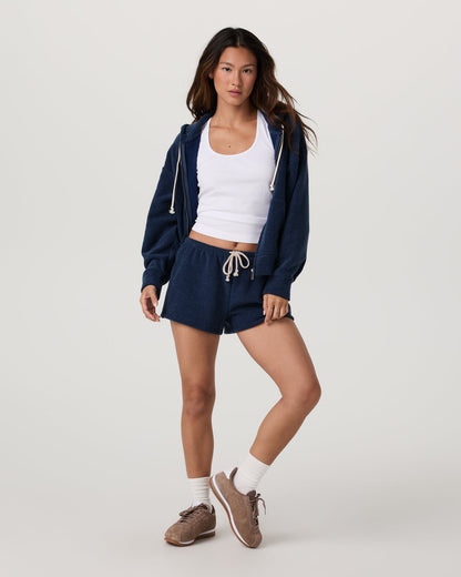 Beach Fleece Short Women's Blue Coast Relaxed Short | Vuori outlet - US 4534