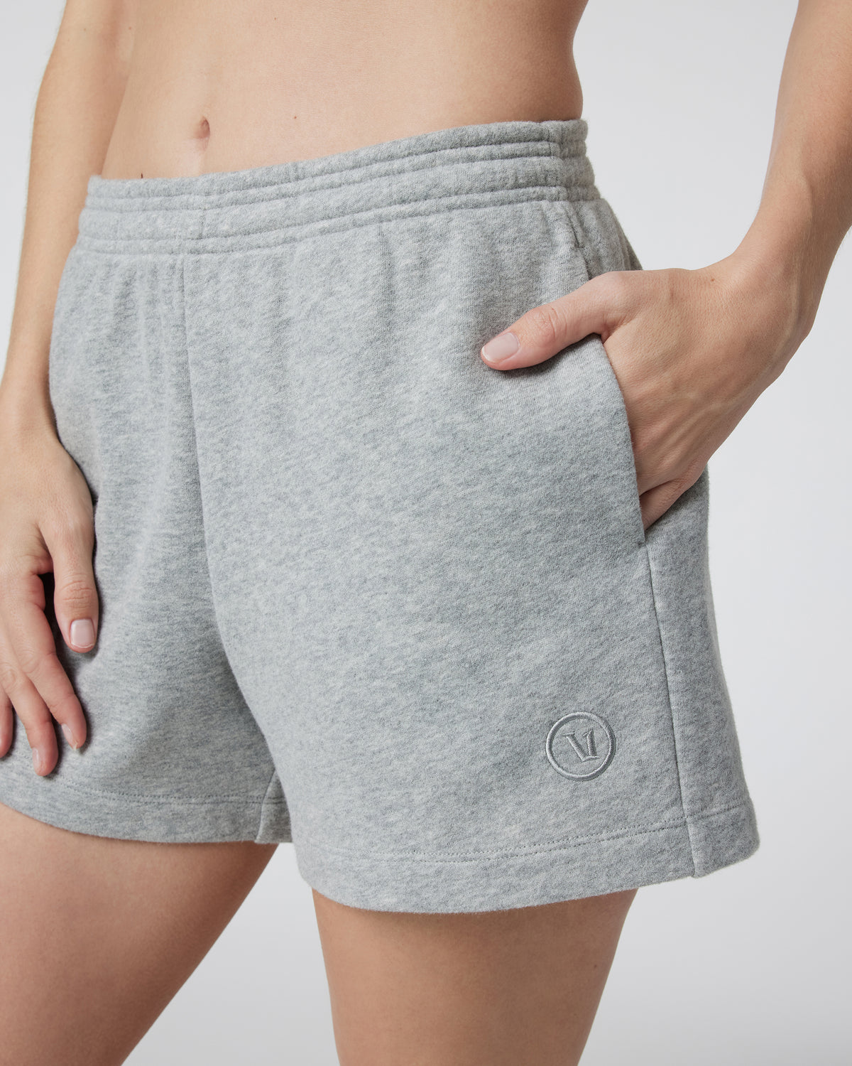 Sedona Sport Short Light Heather Grey Fleece Shorts | Vuori sale - US 9713