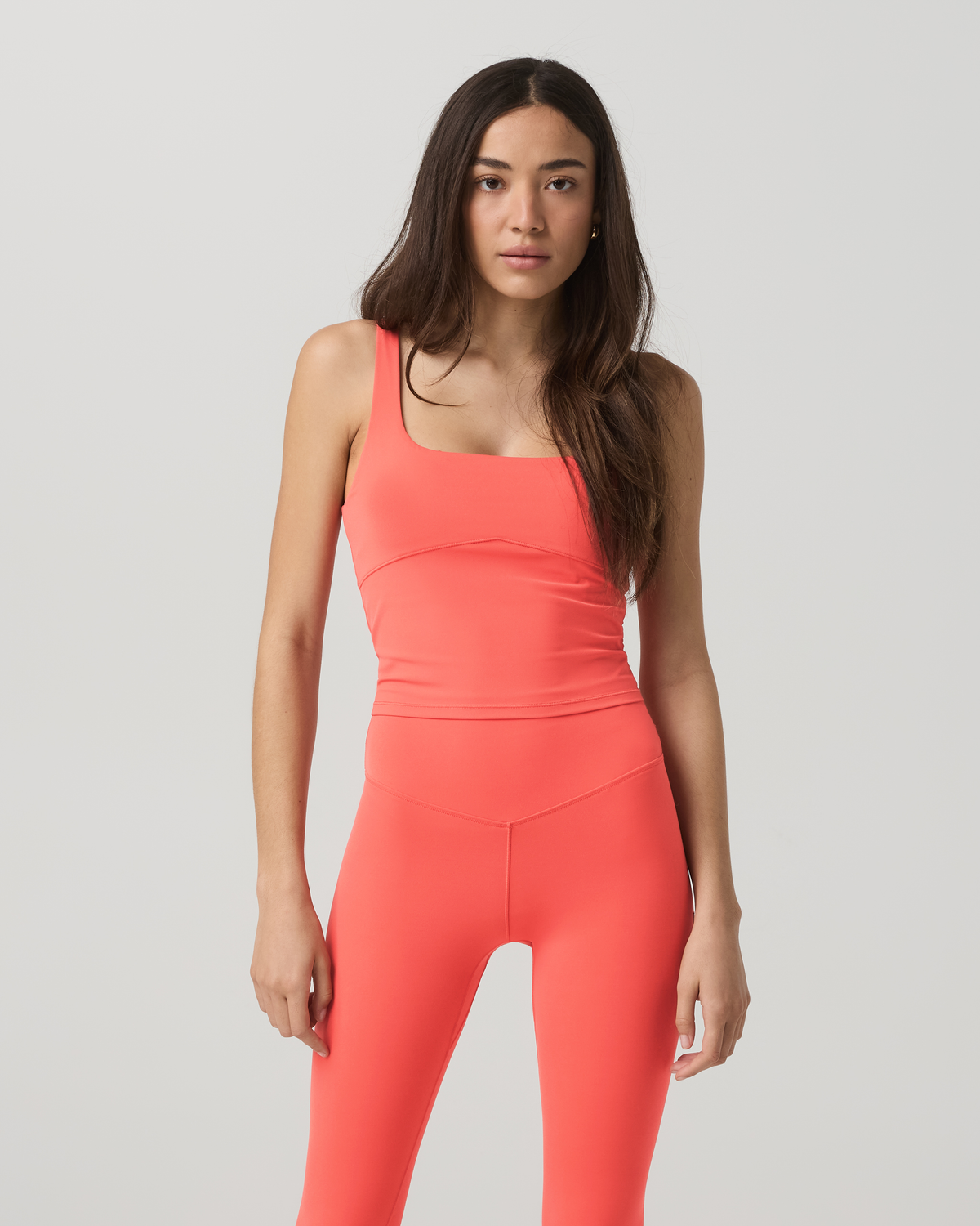 Vuori AllTheForm™ Support Tank Women's Bright Coral Top | Vuori for sale - US 4449