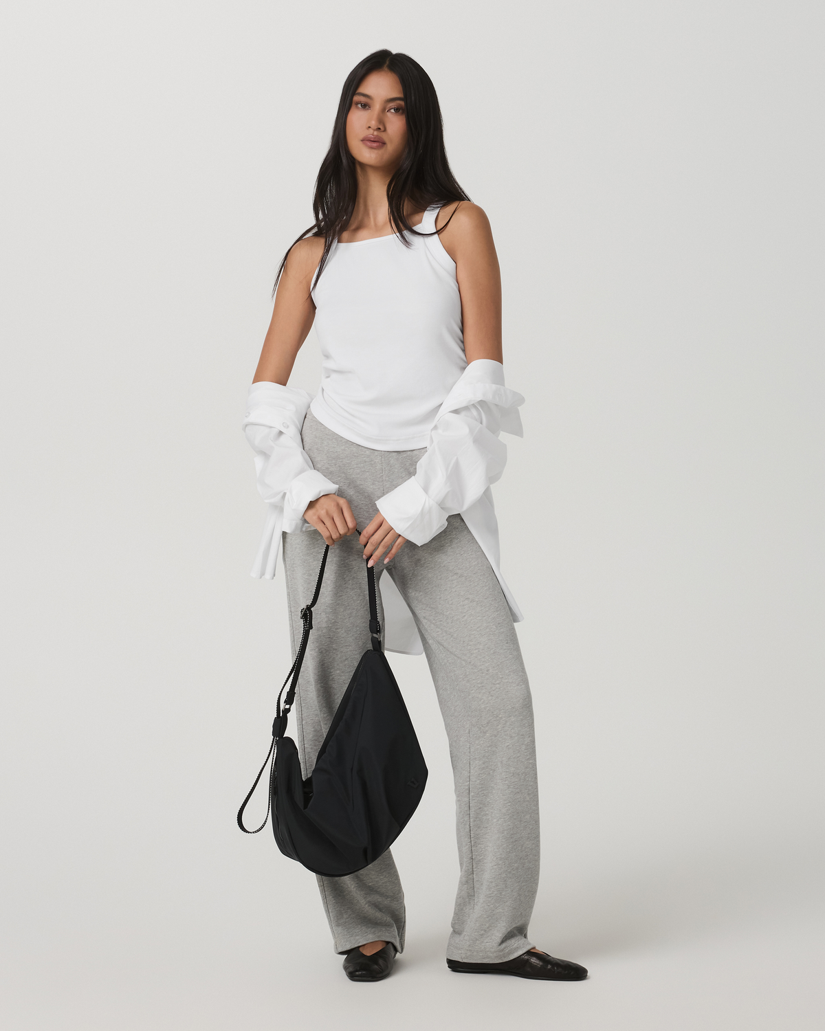 Pose Cooper Tank Women's White Square Neck Tank Top | Vuori online - US 9667