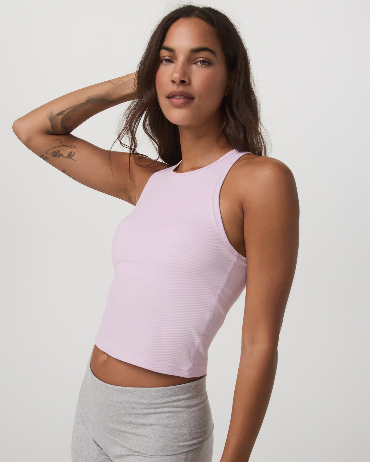 Pose Plyo Tank Women's Lilac Breeze Supportive Tank Top | Vuori shop - US 8033