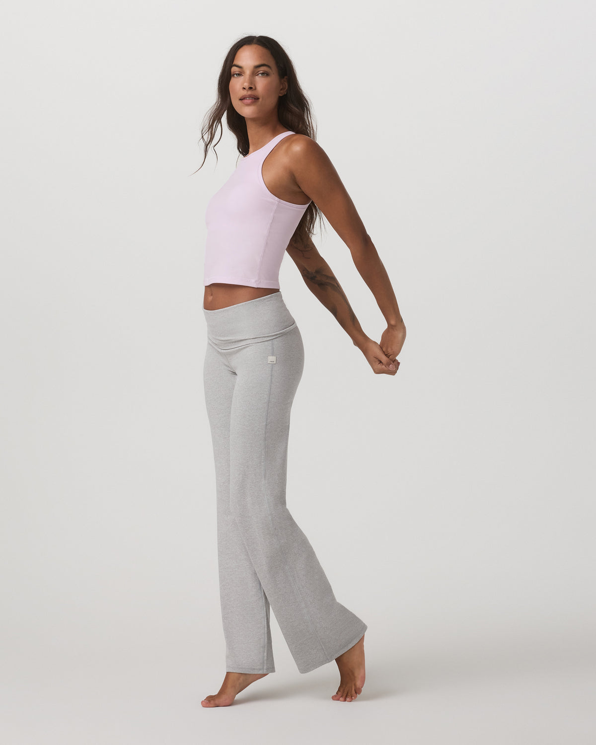 Pose Plyo Tank Women's Lilac Breeze Supportive Tank Top | Vuori shop - US 8033