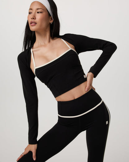 Vuori AllTheFeels™ Corset Tank Women's Black Tank Top | Vuori for sale - US 3931