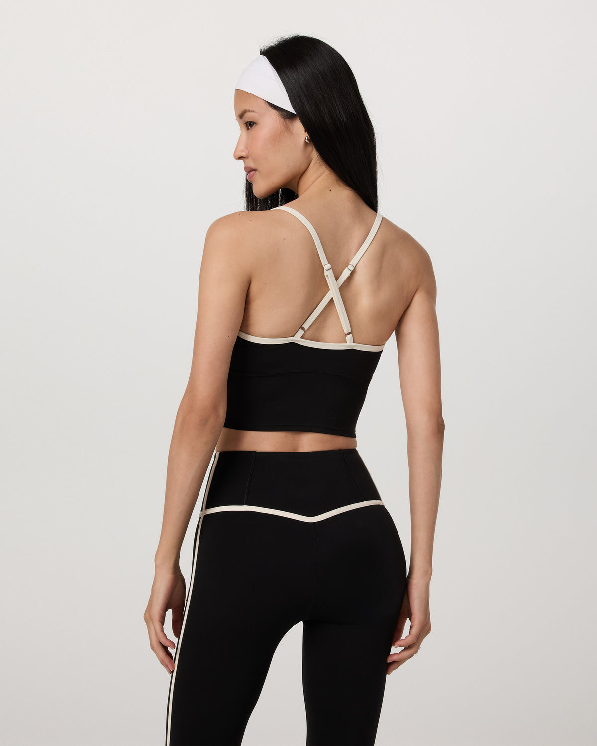 Vuori AllTheFeels™ Corset Tank Women's Black Tank Top | Vuori for sale - US 3931