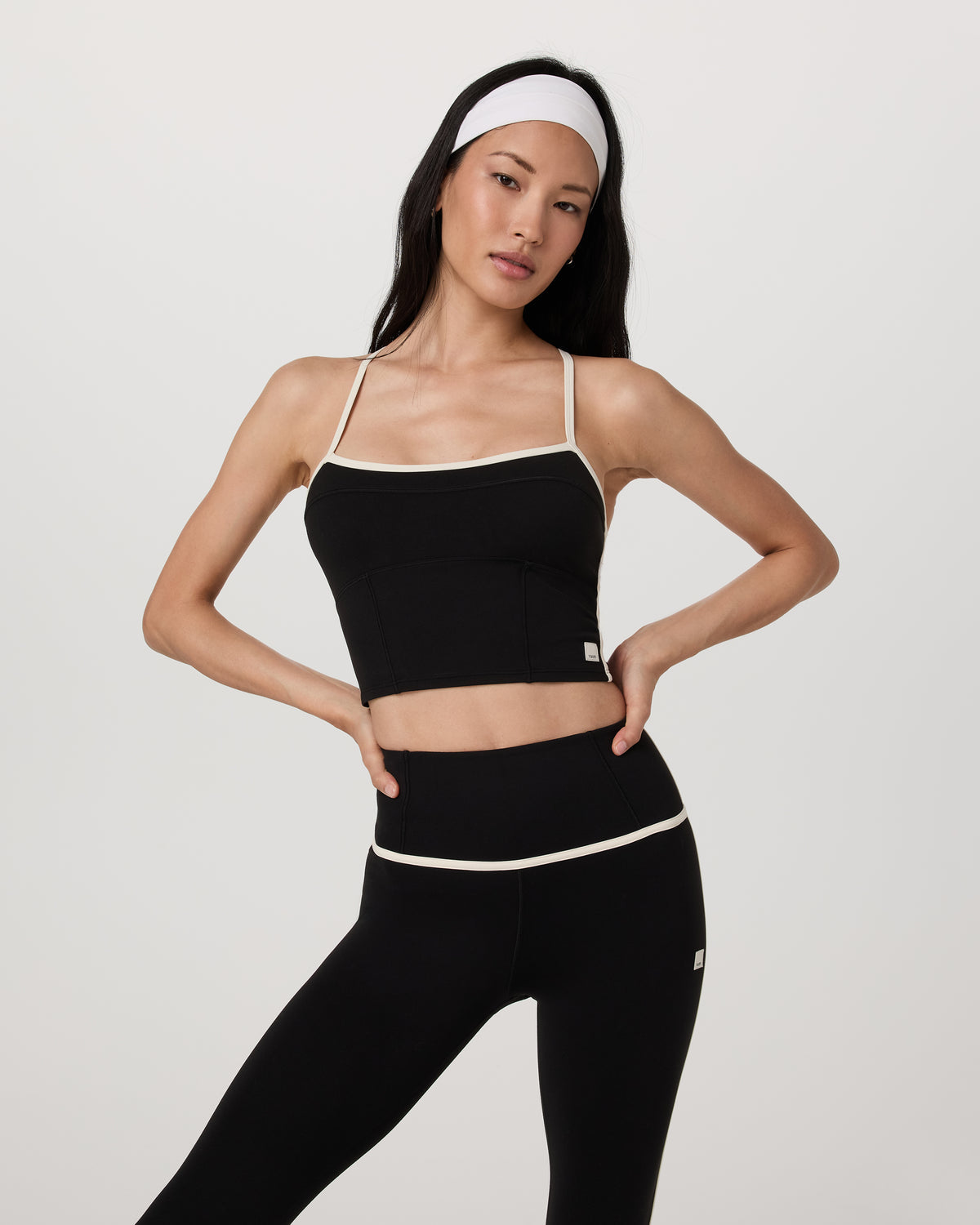 Vuori AllTheFeels™ Corset Tank Women's Black Tank Top | Vuori for sale - US 3931