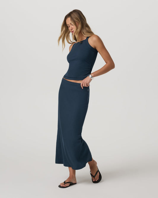 Pose Cooper Tank Women's Ocean Blue Tank Top | Vuori online - US 8079