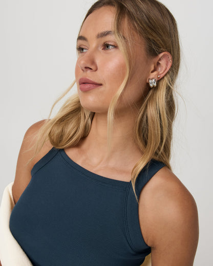 Pose Cooper Tank Women's Ocean Blue Tank Top | Vuori online - US 8079