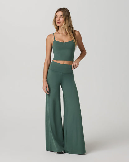 Halo Cami Women's Agate Green Performance Knit Top | Vuori shop - US 4018