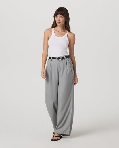 Cove Layering Tank Women's White Rib Knit Tank Top | Vuori sale - US 7966