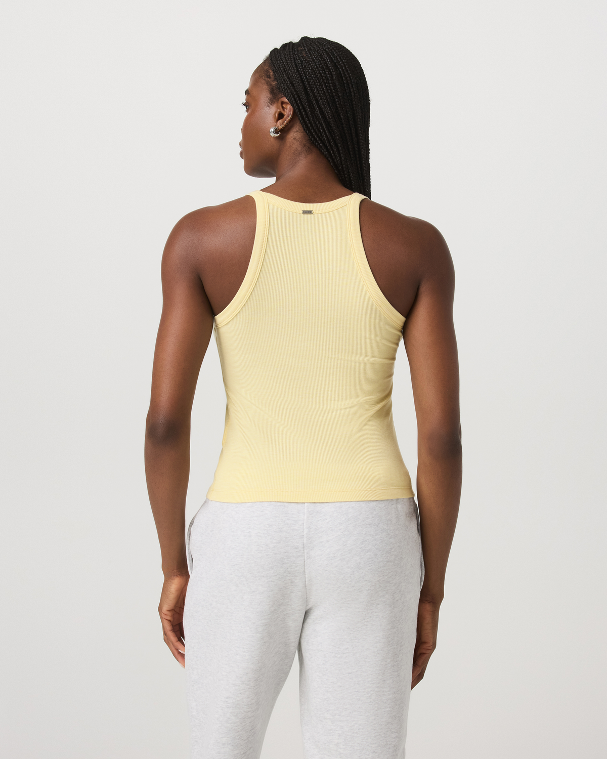 Cove Layering Tank Women's Lemon Snap Heather Tank Top | Vuori onsale - US 7745