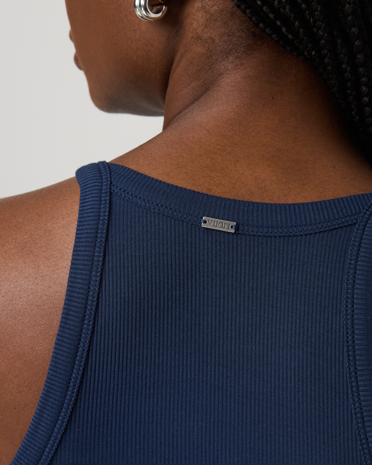 Cove Layering Tank Women's Blue Coast Rib Knit Tank Top | Vuori for sale - US 3272