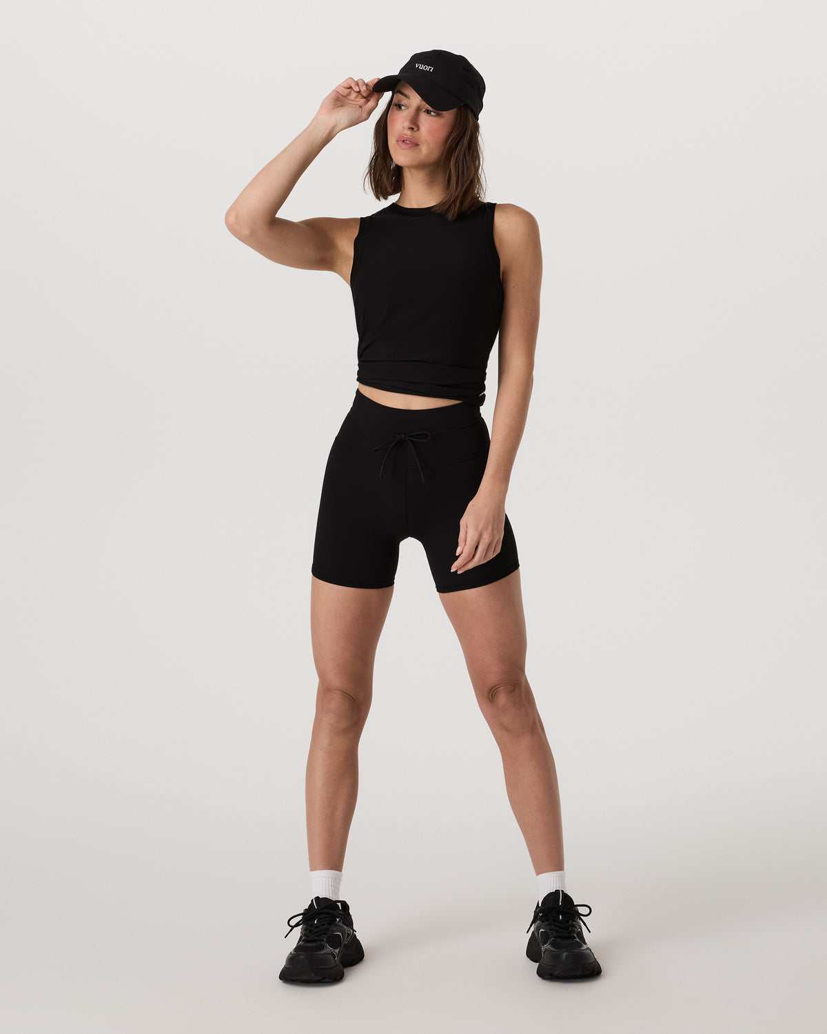 Energy Top Long Women's Black Performance Tank Top | Vuori for sale - US 4872