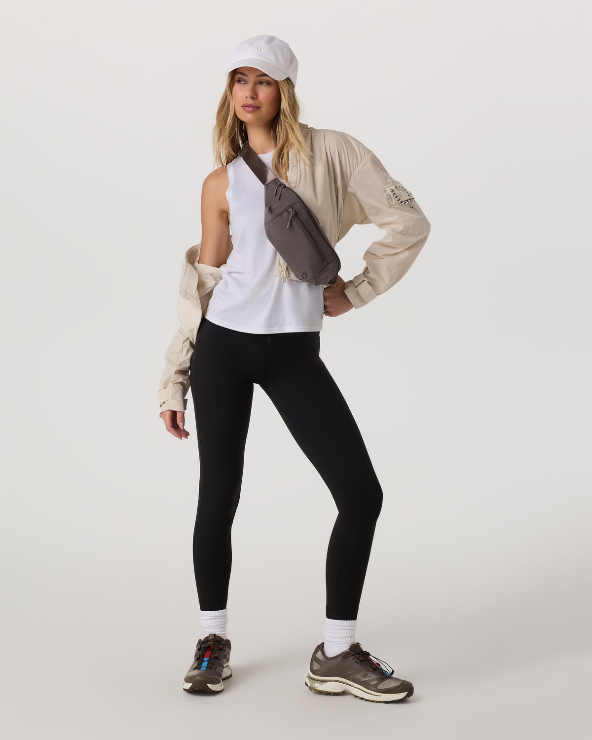 Energy Top Long Women's White Performance Tank Top | Vuori discount - US 7116