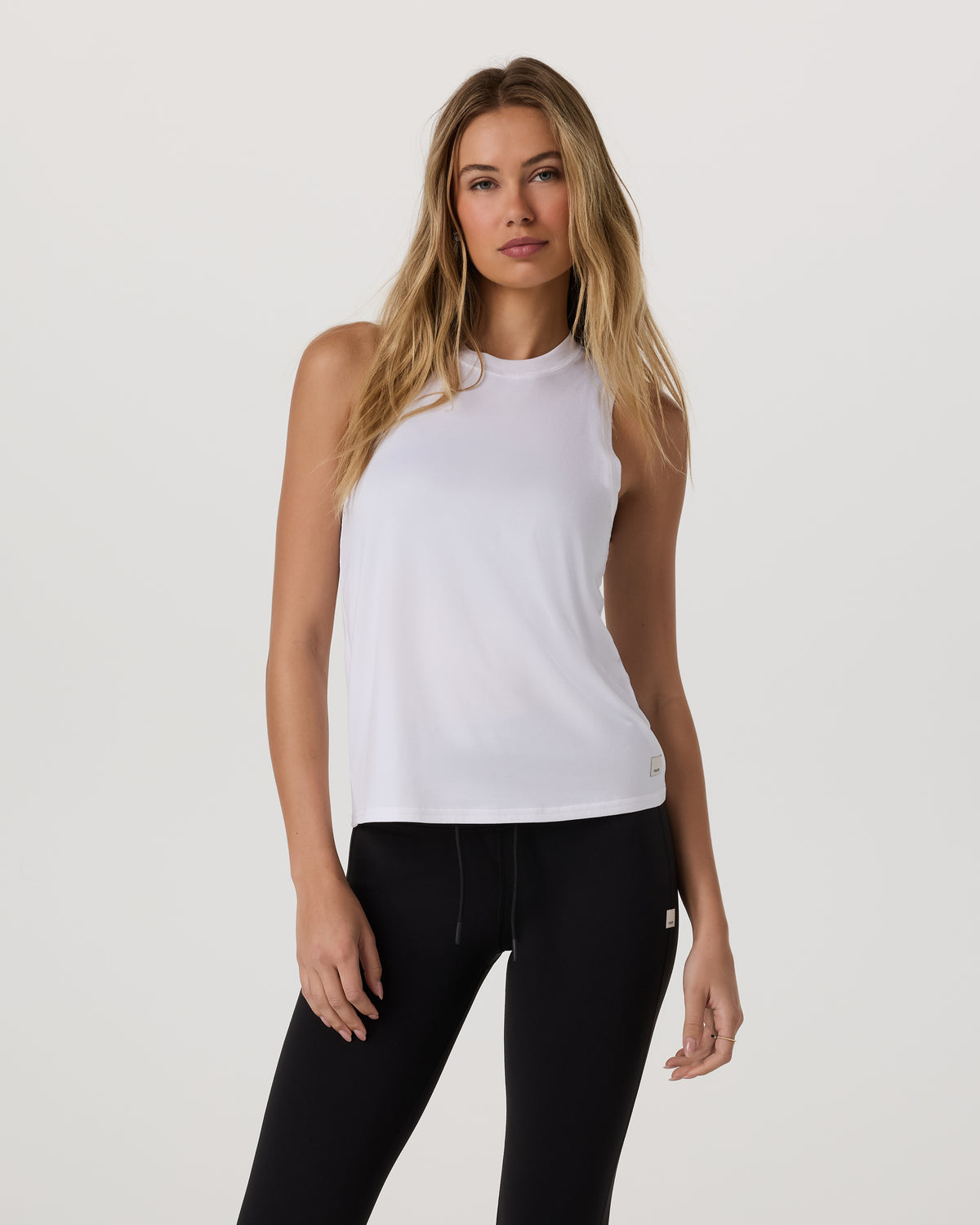 Energy Top Long Women's White Performance Tank Top | Vuori discount - US 7116