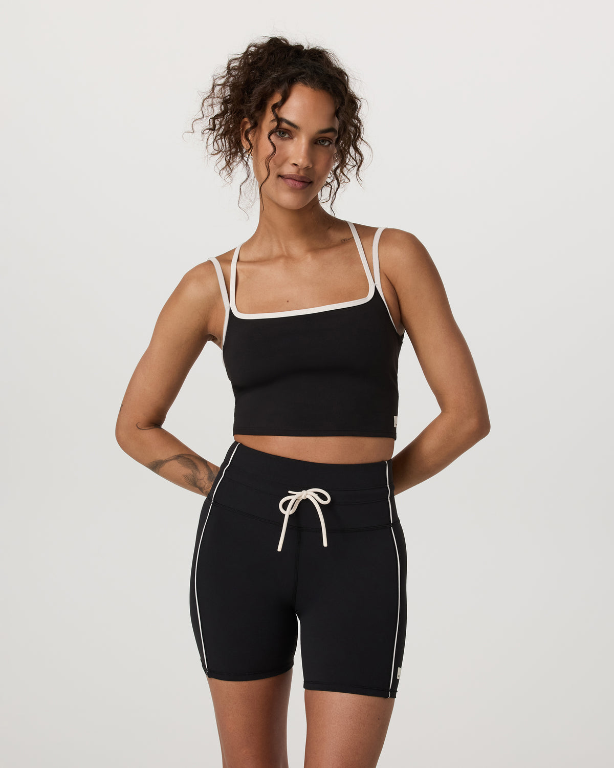 Daily Layered Tank Women's Black Performance Top | Vuori shop - US 8772